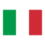 A flag of italy with a black background<br />
<br />
AI-generated content may be incorrect.